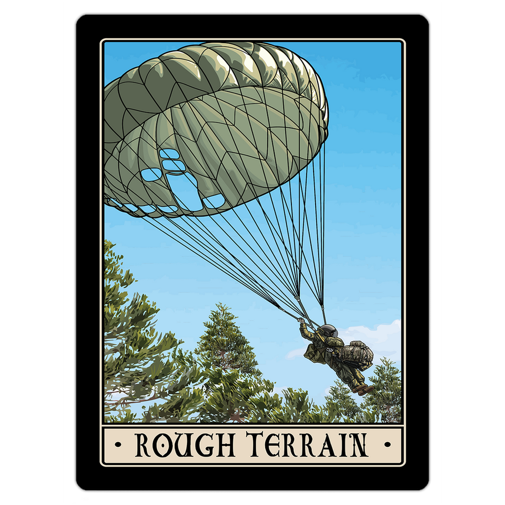 Rough Terrain Magnet - 3x4 inch