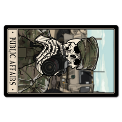 Public Affairs Officer (PAO) Desk Mat