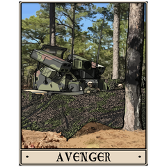 Avenger Acrylic Print - 1/4 inch / 11x14 inch