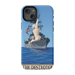 Destroyer Phone Case - Premium Glossy Tough Case / iPhone 14