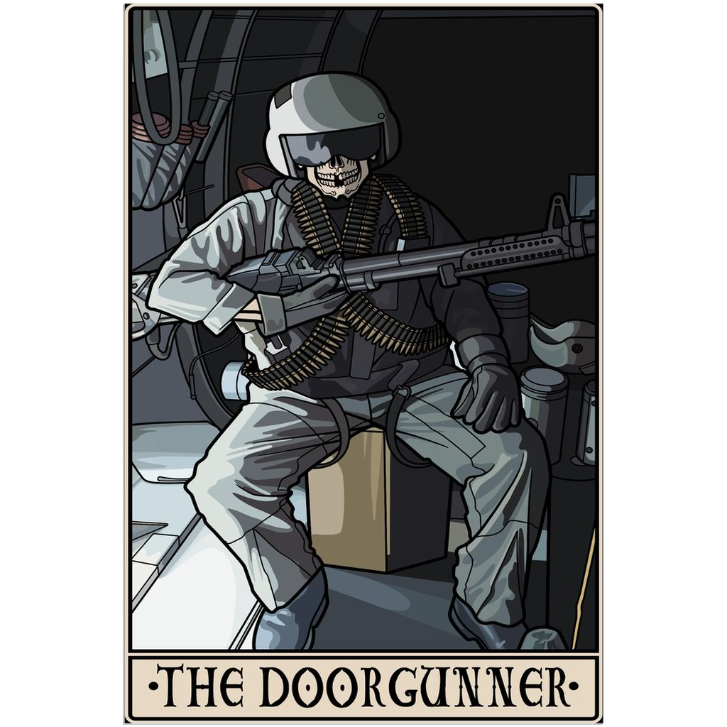 Door Gunner Acrylic Print
