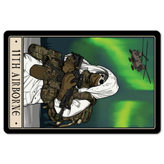 11th Airborne Desk Mat