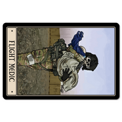 Flight Medic Desk Mat