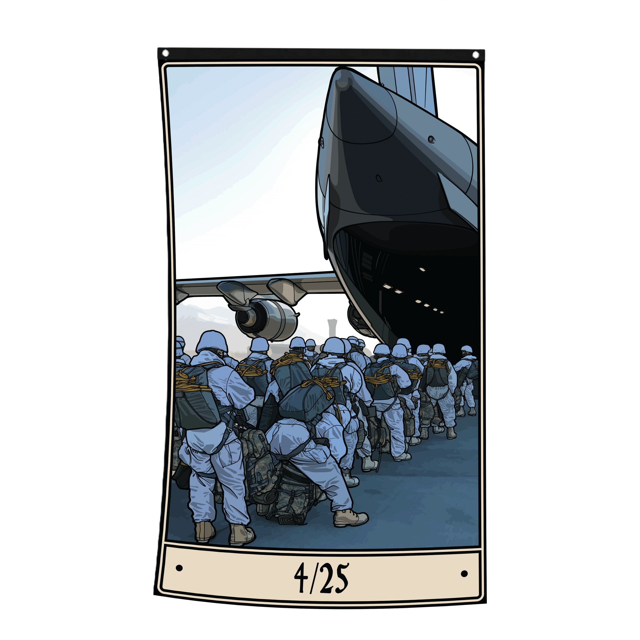 4/25 Flag
