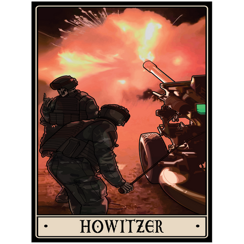 Howitzer Poster