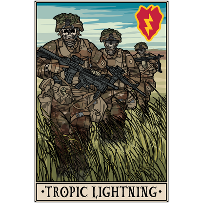 Tropic Lightning Acrylic Print