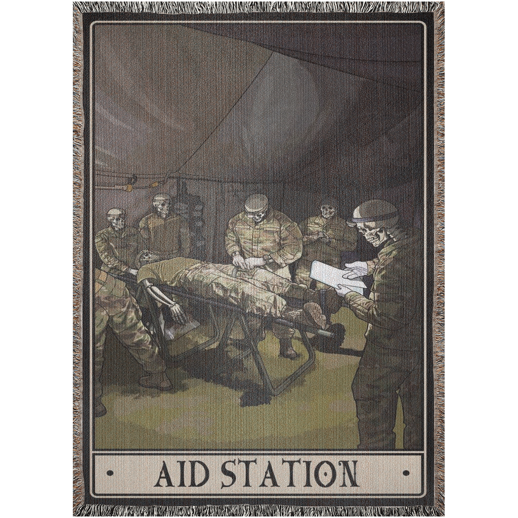 Aid Station Woven Blanket