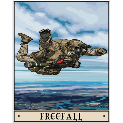 Freefall Acrylic Print