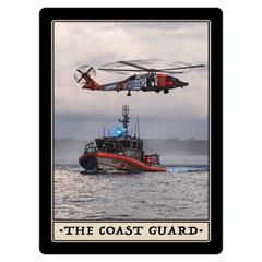 Coast Guard Magnet - 3x4 inch