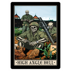 High Angle Hell Magnet - 3x4 inch
