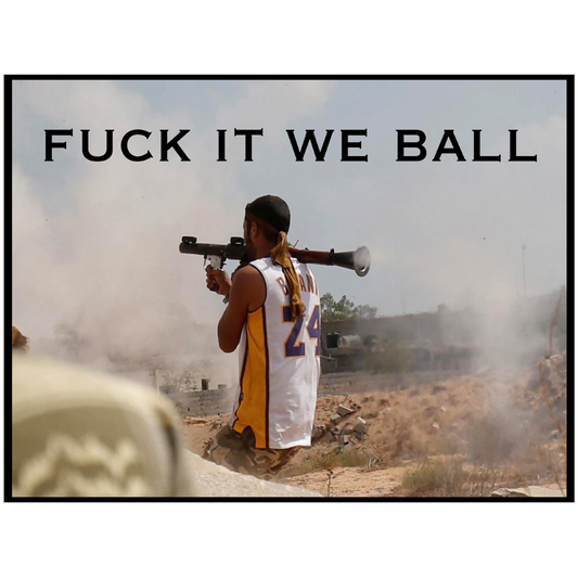 We Ball Poster