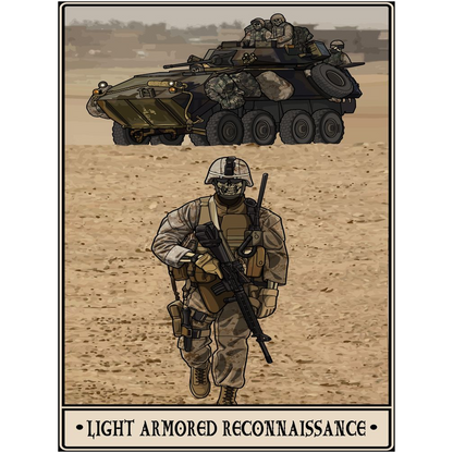 Light Armored Reconnaissance  Acrylic Print