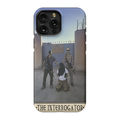 Interrogator Phone Case - Premium Glossy Tough Case / iPhone 15 Pro Max