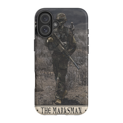 Marksman Phone Case - Premium Glossy Tough Case / iPhone 16 Plus