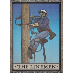 Lineman Woven Blanket