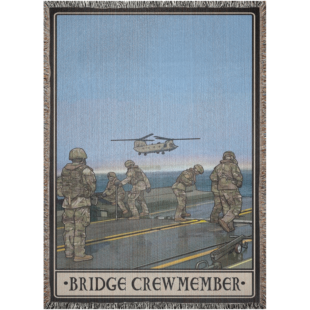 Bridge Crewmember Woven Blanket