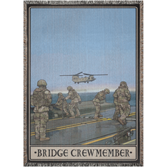 Bridge Crewmember Woven Blanket