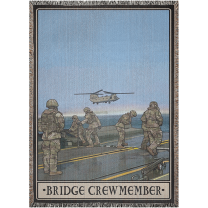 Bridge Crewmember Woven Blanket