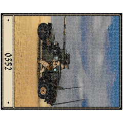 0352 Antitank Missile Gunner Puzzle - 16x20 inch | 520 Pieces