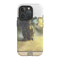 0351 Infantry Assaultman Phone Case - Premium Glossy Tough Case / iPhone 16 Pro