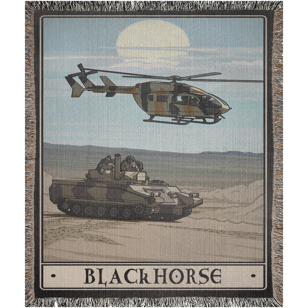 Blackhorse Woven Blanket