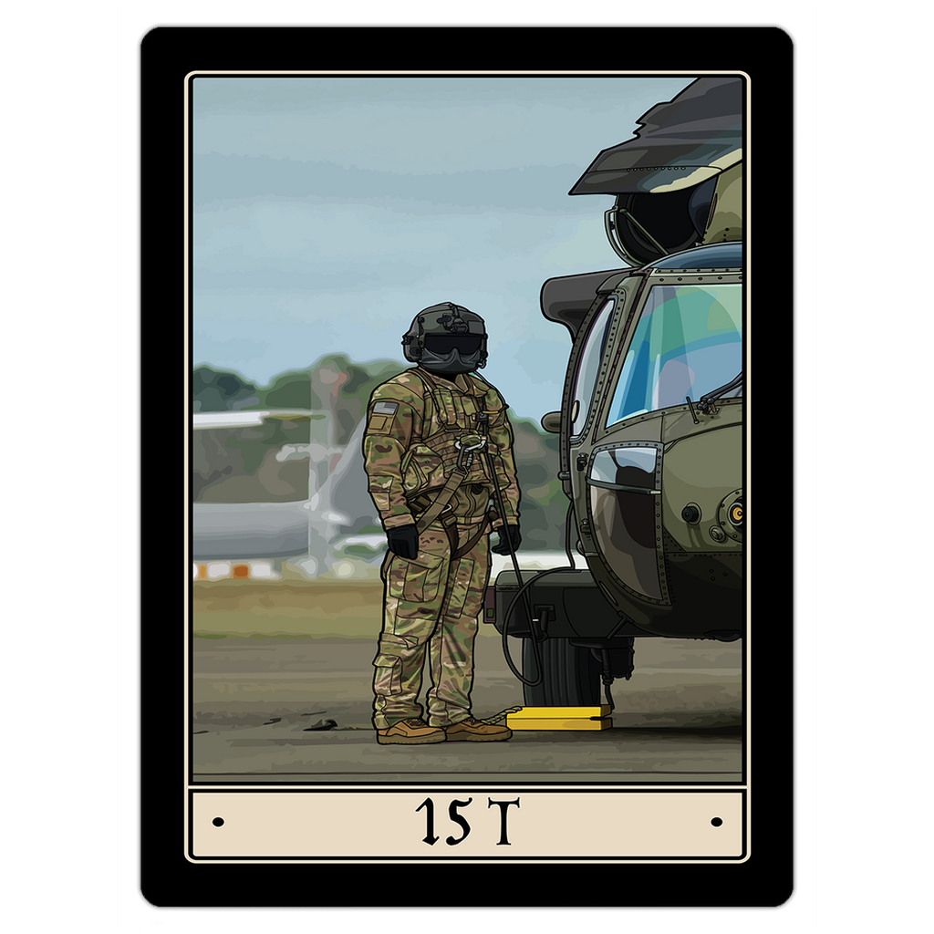 15T UH-60 Helicopter Repairer Magnet