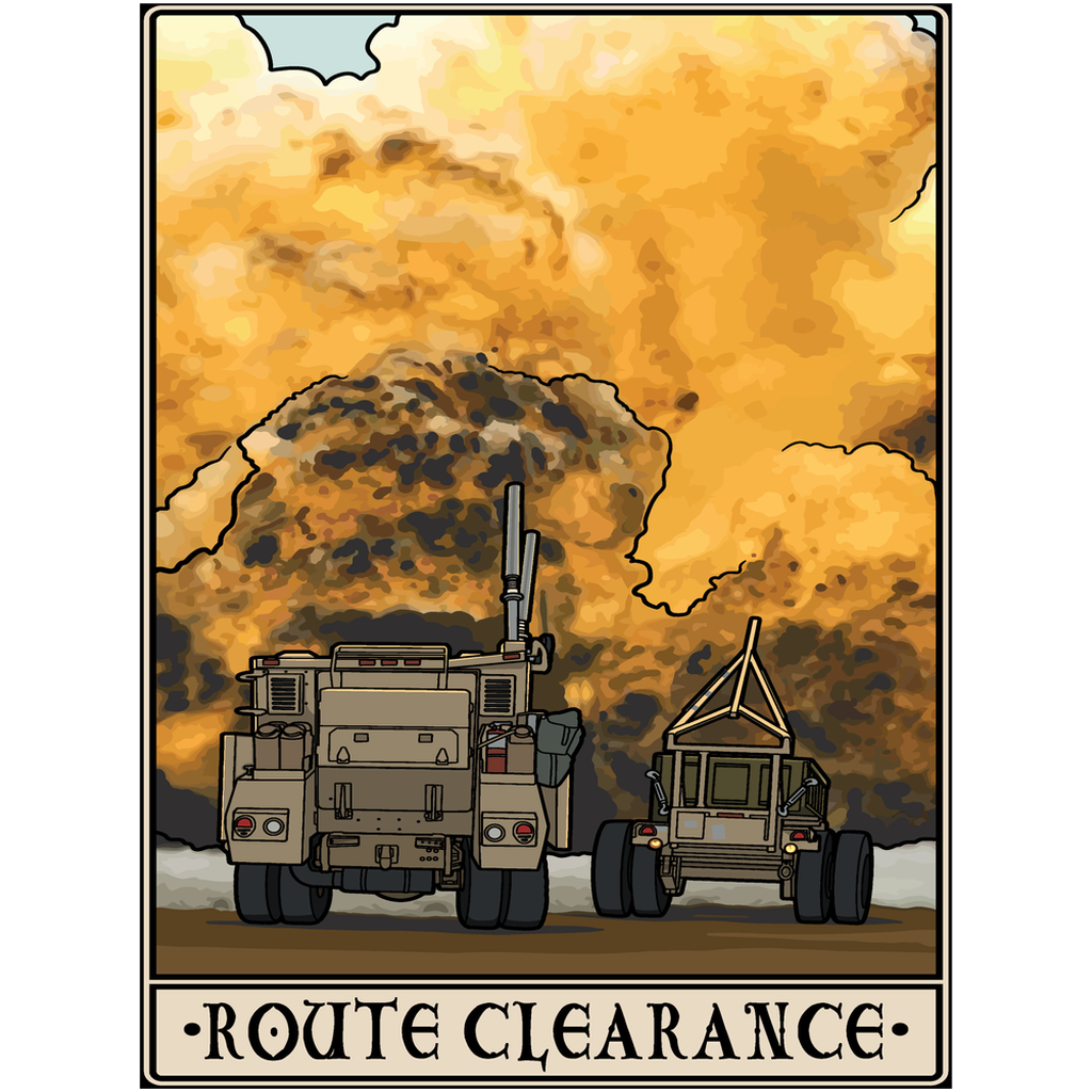 Route Clearance Acrylic Print