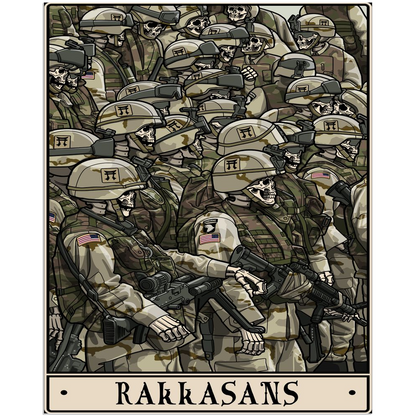 Rakkasans Acrylic Print