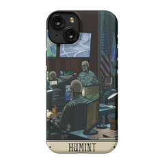 Human Intelligence (HUMINT) Phone Case - Premium Glossy Tough Case / iPhone 15 Plus