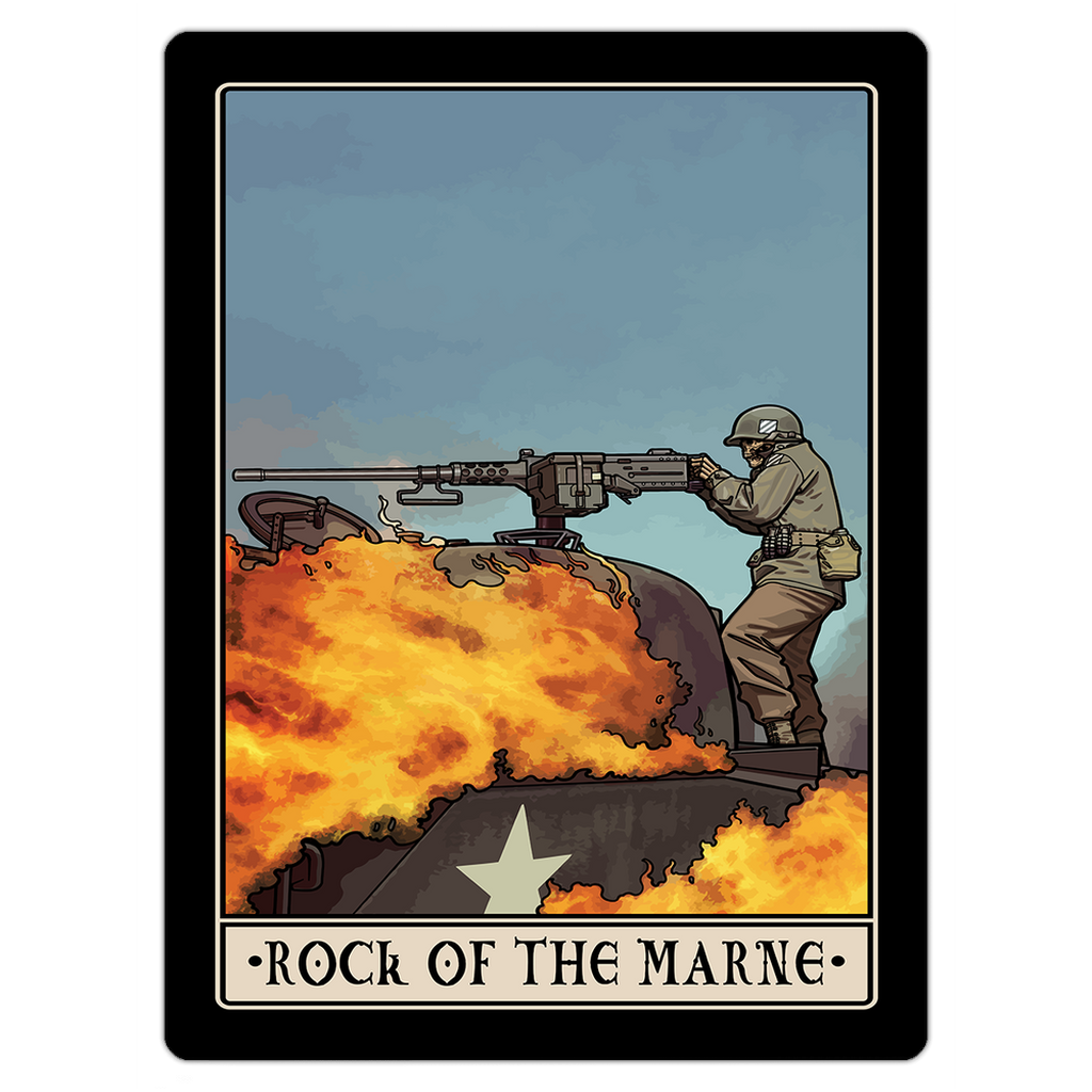 Rock Of The Marne Magnet