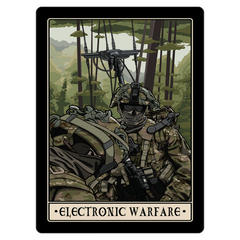 Electronic Warfare Magnet - 3x4 inch