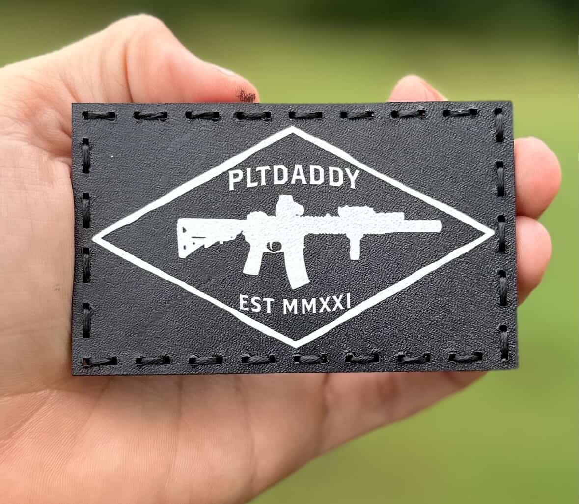 Diamonds Leather Patch