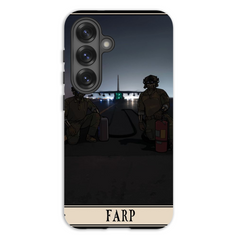 Forward Arming and Refueling Point (FARP) Phone Case - Premium Glossy Tough Case / Samsung Galaxy S25