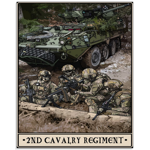 2nd Cavalry Regiment Acrylic Print