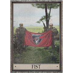 FIST Woven Blanket - 52x37 inch / Graphics