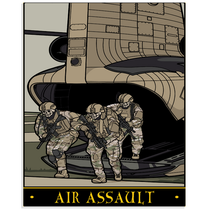 Air Assault Acrylic Print