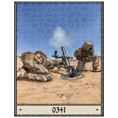 0341 Mortarman Puzzle - 11x14 inch | 252 Pieces