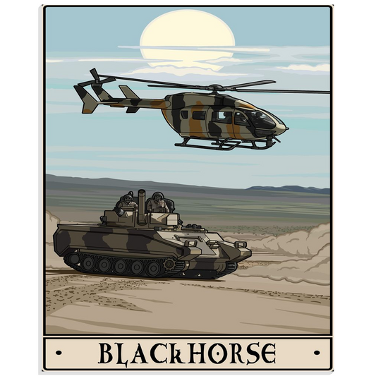 Blackhorse Acrylic Print