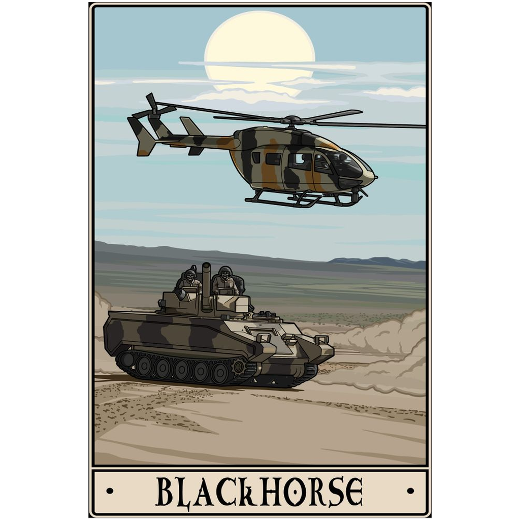 Blackhorse Acrylic Print