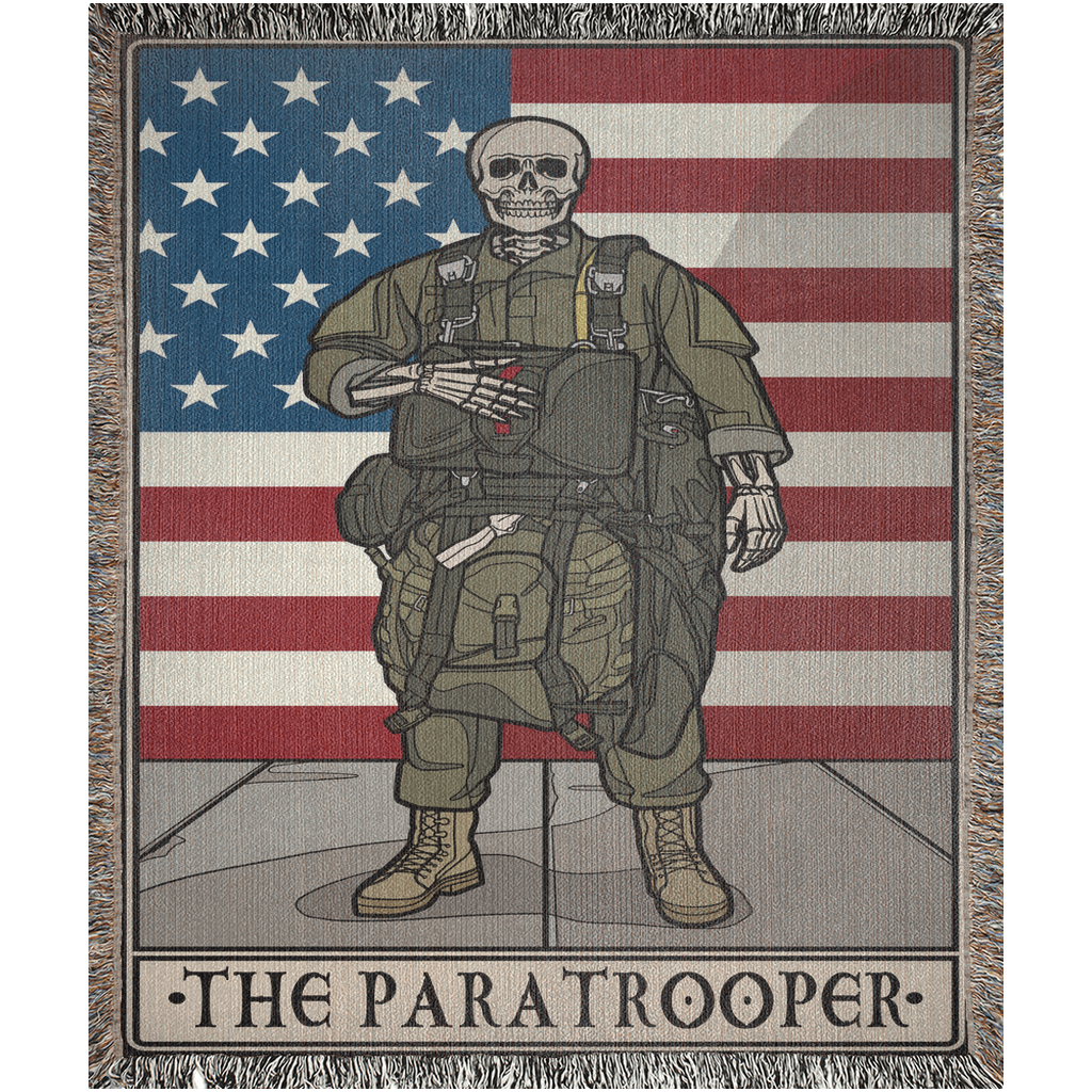 Paratrooper Woven Blanket