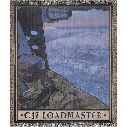 C17 Loadmaster Woven Blanket