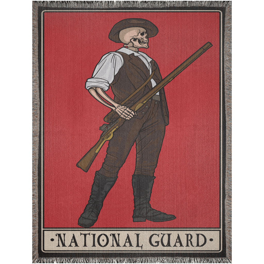 National Guard Woven Blanket