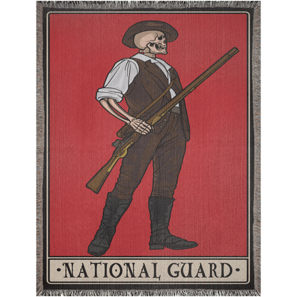 National Guard Woven Blanket