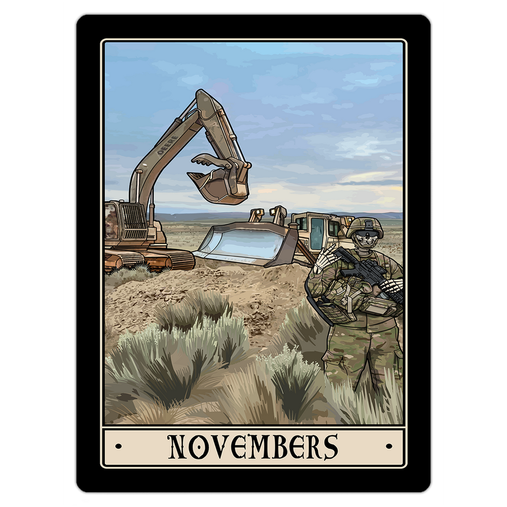 Novembers Magnet