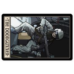 Door Gunner Desk Mat