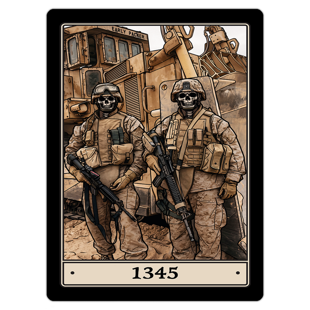 1345 Engineer Equipment Operator Magnet