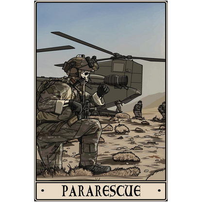 Pararescue Acrylic Print