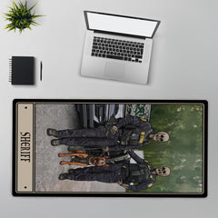 Sheriff Desk Mat