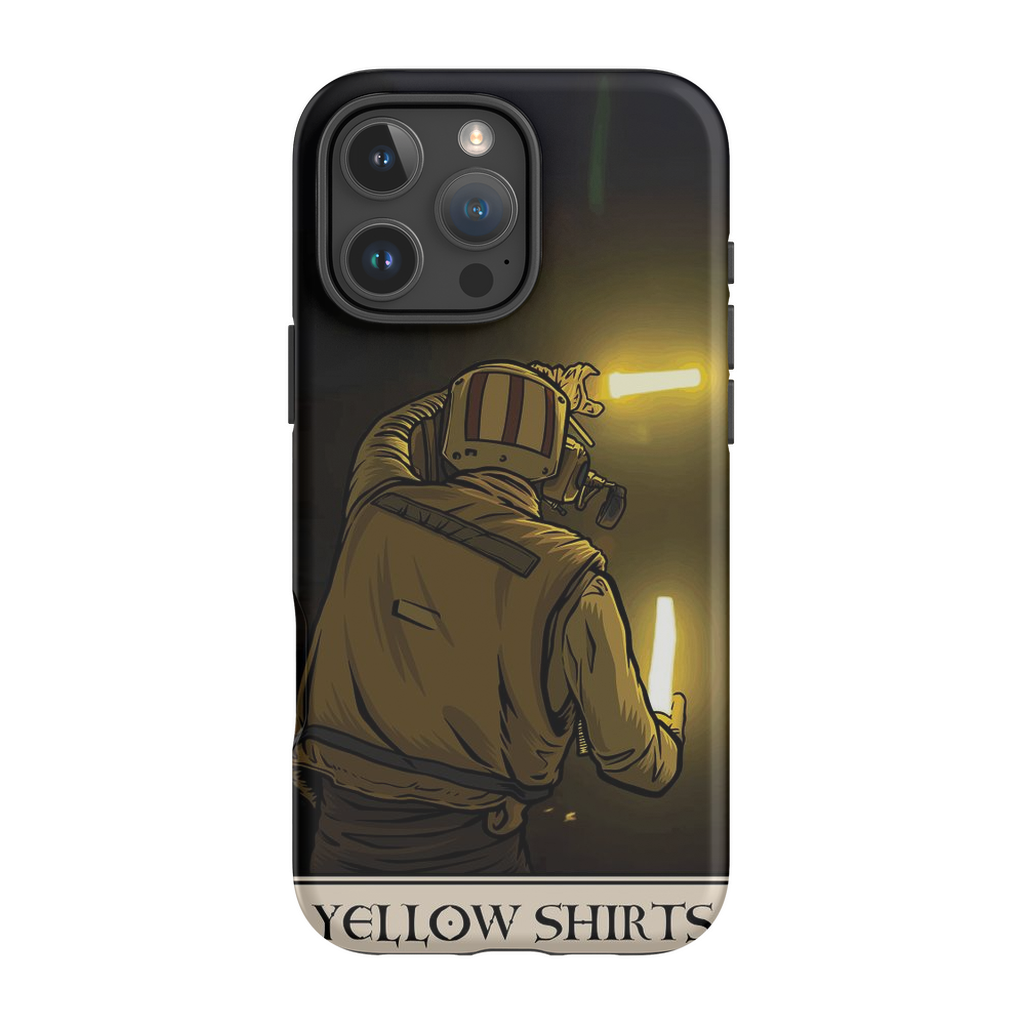 Yellow Shirts Phone Case - Premium Glossy Tough Case / iPhone 16 Pro Max