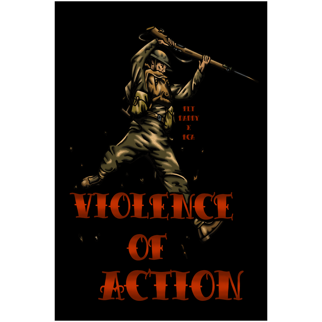 Violence of Action Acrylic Print